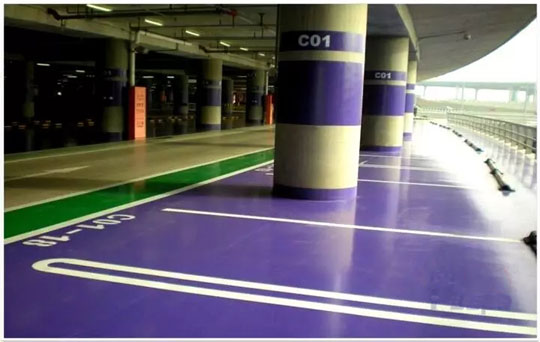 停車場地坪漆施工后出現(xiàn)色差的因素？