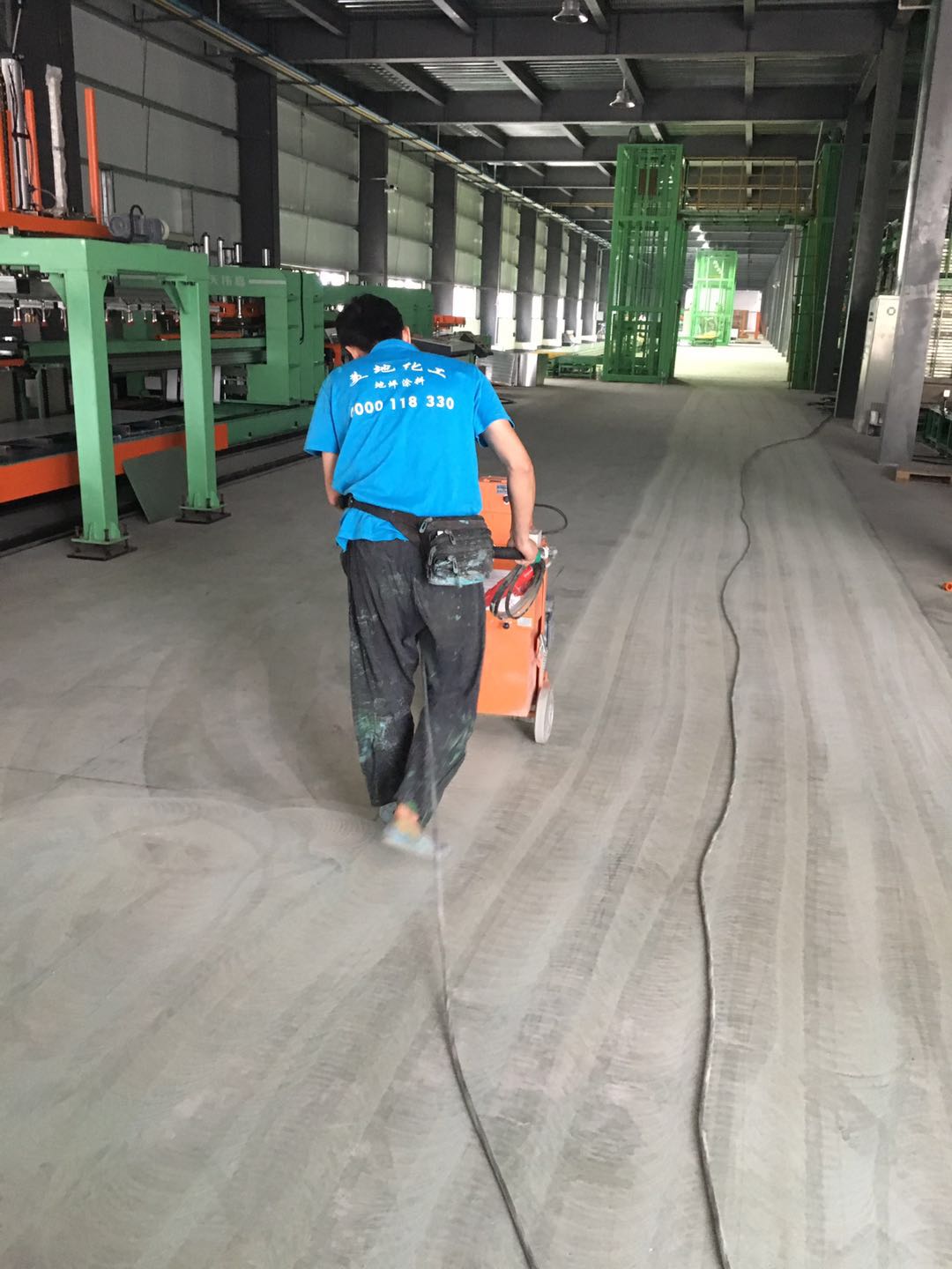 佛山水性環(huán)氧地坪漆的施工步驟？
